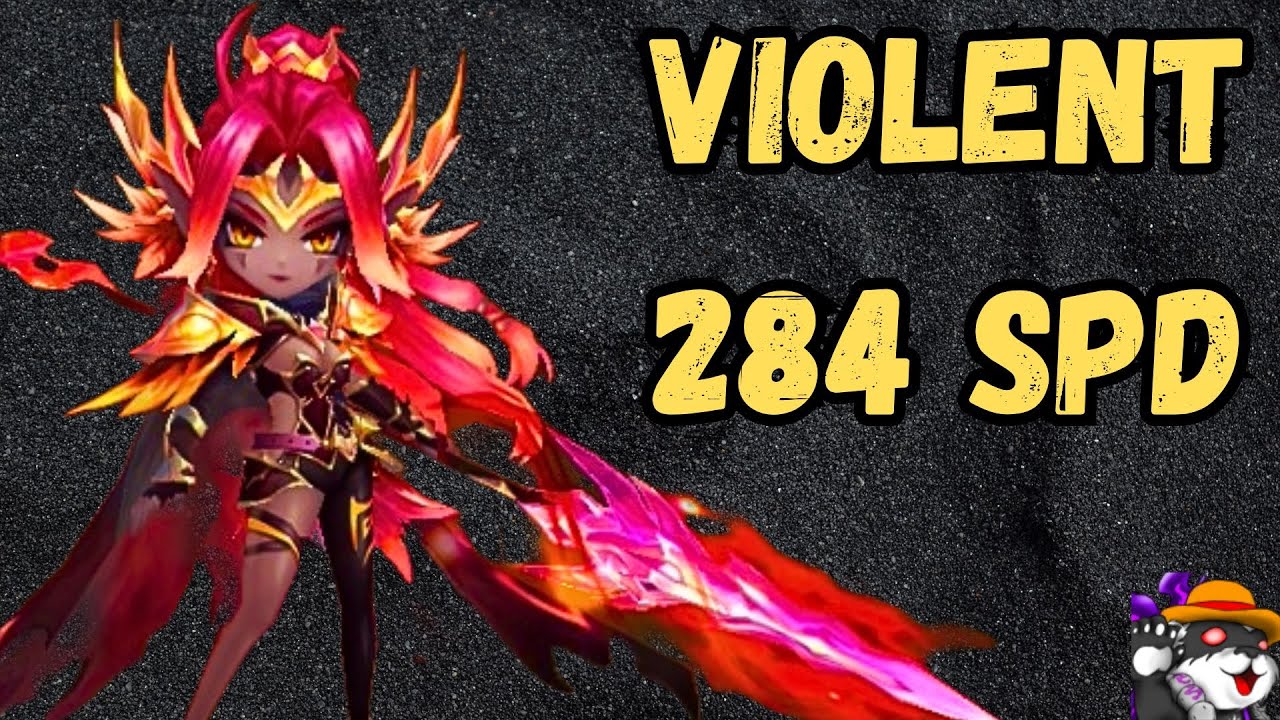 The Power Of Masha (Fire Beast Rider) In RTA  Summoners War