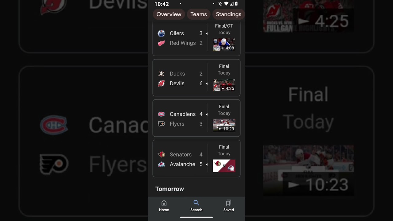 NHL Hockey Scores #nationalhockeyleague