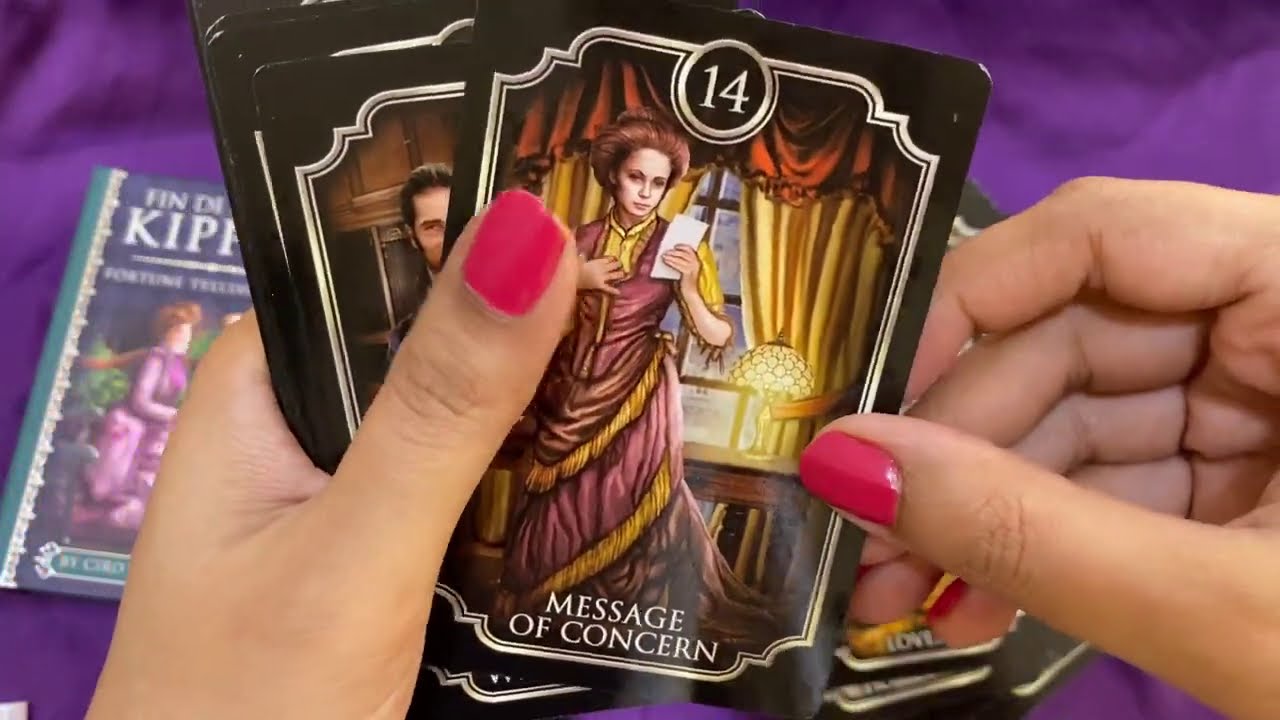 Oracle cards - Unboxing “Fin De Siecle Kipper deck” & mini pick a card reading I Tarot Horoscope