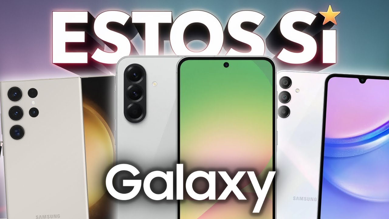 TOP 7 tel&eacute;fonos celulares Samsung Galaxy que S&Iacute; deber&iacute;as comprar en 2025😱 (Uno humilla al S25 Ultra)