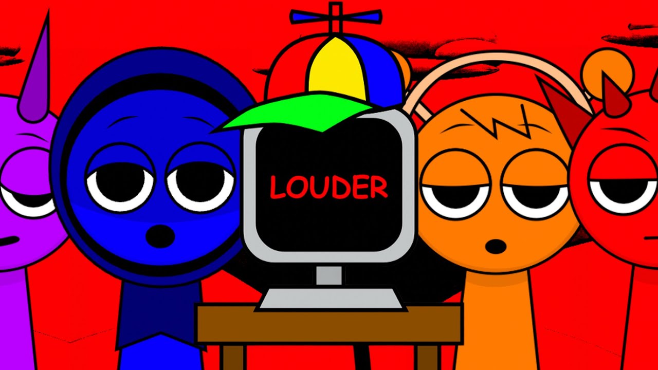 Incredibox Sprunki - LOUDER (MOD/COVER)