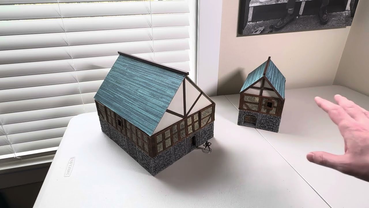 QuickCraft - Warlock Tiles Roofs - DIY 28mm Terrain - Part 1