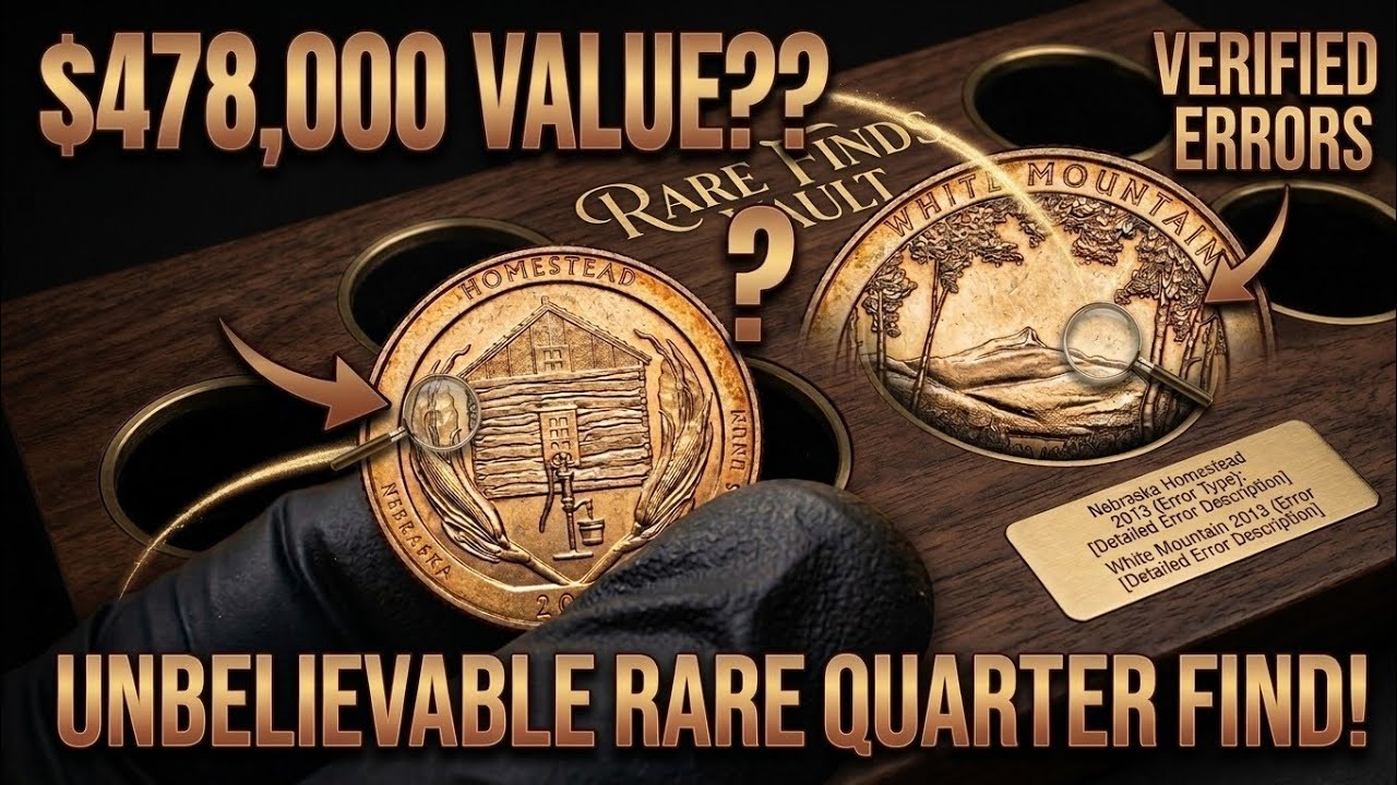 How A Tiny Mint Mark Made These 3 Ordinary Quarters Worth Real Auction Money
