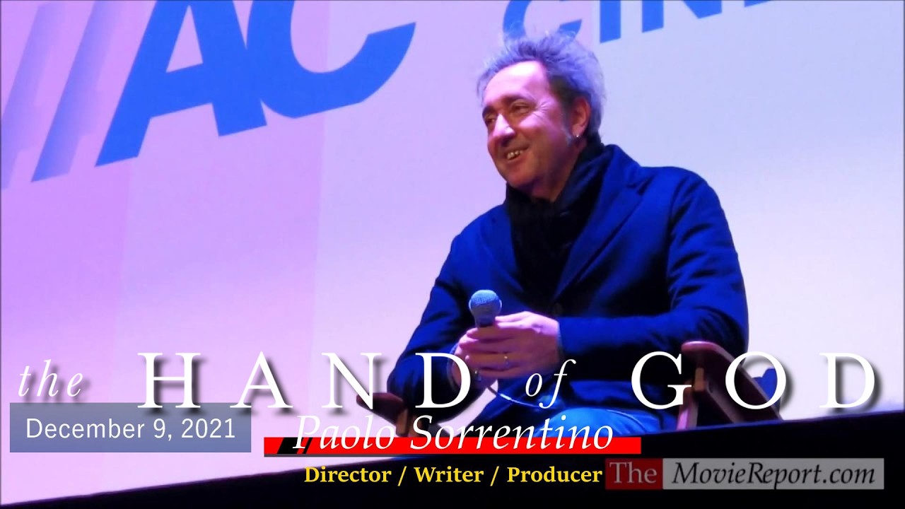 THE HAND OF GOD movie Q&A with director Paolo Sorrentino - December 9, 2021