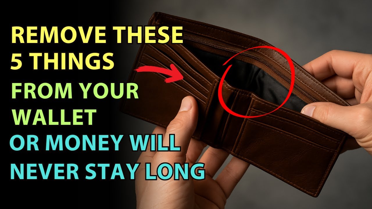 Keep These 5 Items In Your Wallet And Money Will Never Stay More Than 3 Days