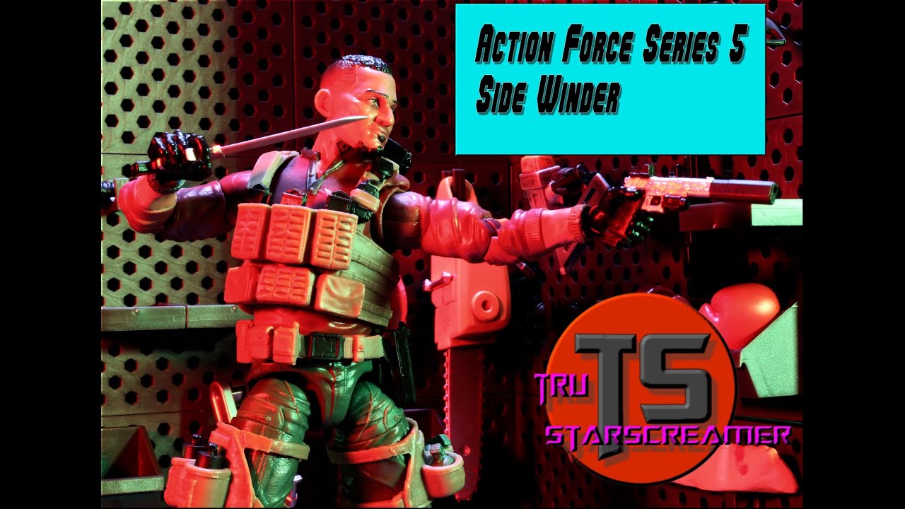 Sleeper figure of the series? Action Force Series 5 Sidewinder Review!