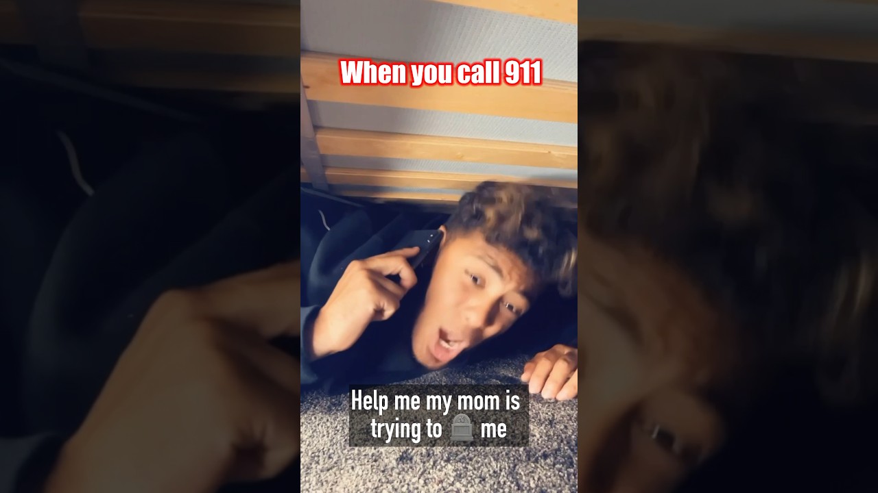 When you call 911&hellip;😭💀 #comedy #viral