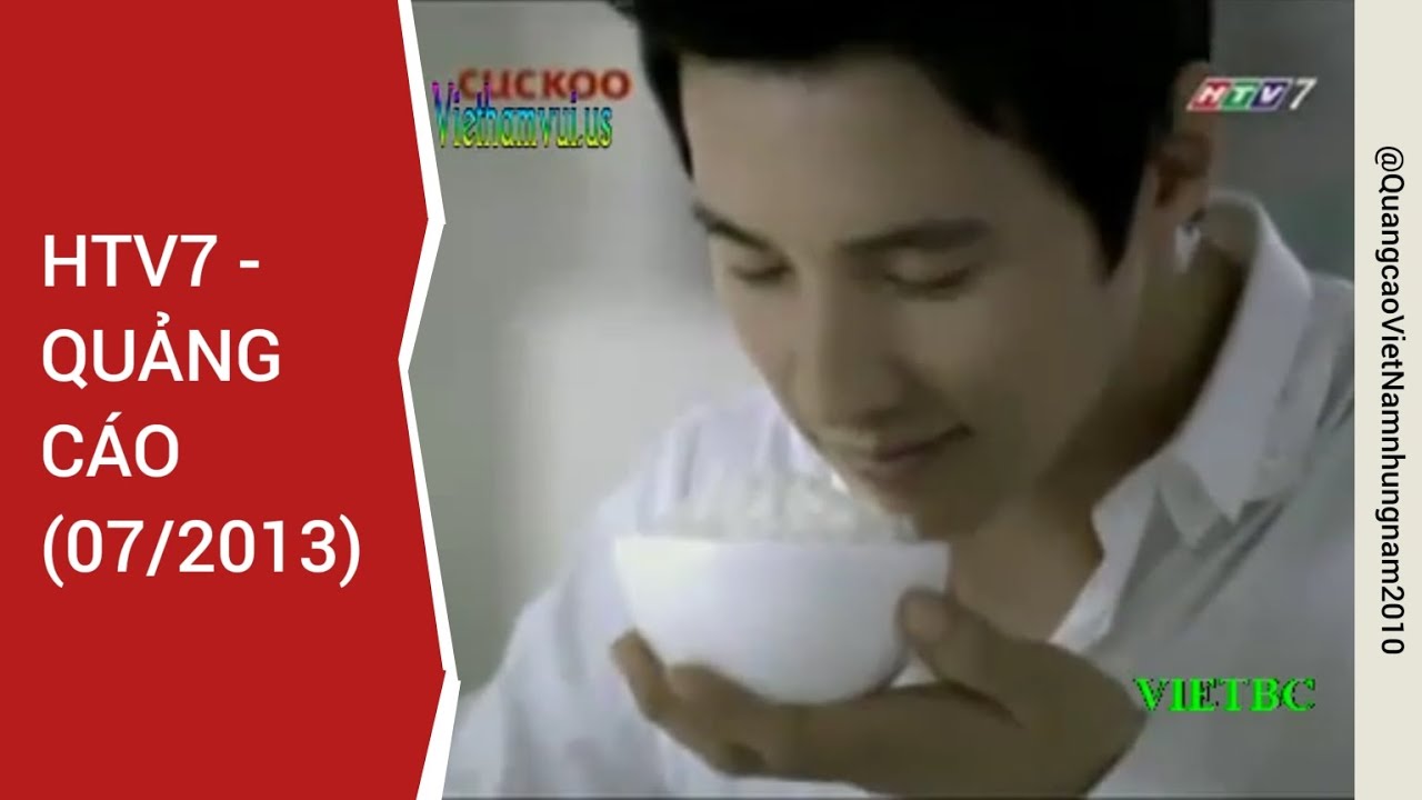 Quảng cáo trên kênh HTV7 tháng 7 năm 2013