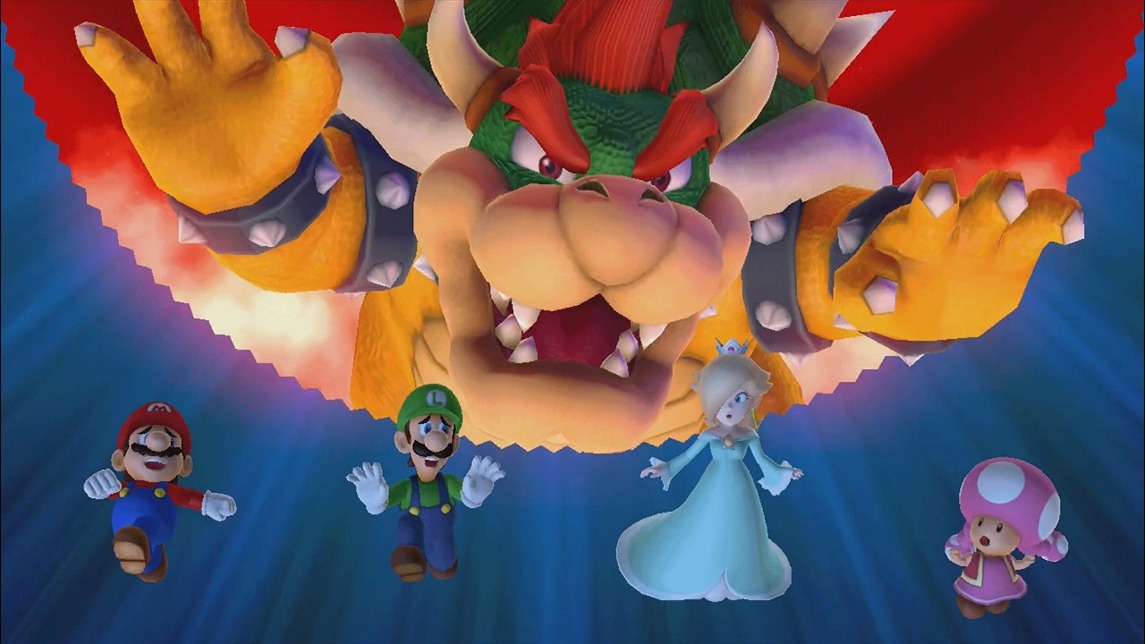 Mario Party 10 - Mario vs Luigi vs Rosalina vs Toadette vs Bowser - Mushroom Park