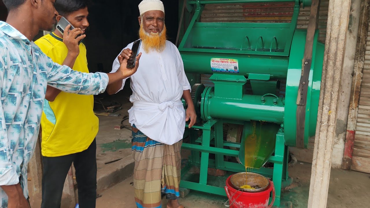 সরিষার তেল ভাঙ্গানো অটো কনভেয়ার সিস্টেম মেশিন 01770647933