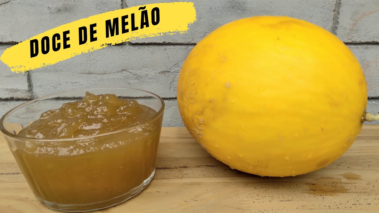 Como fazer doce de melão cremoso top, e fácil apenas 3 ingredientes