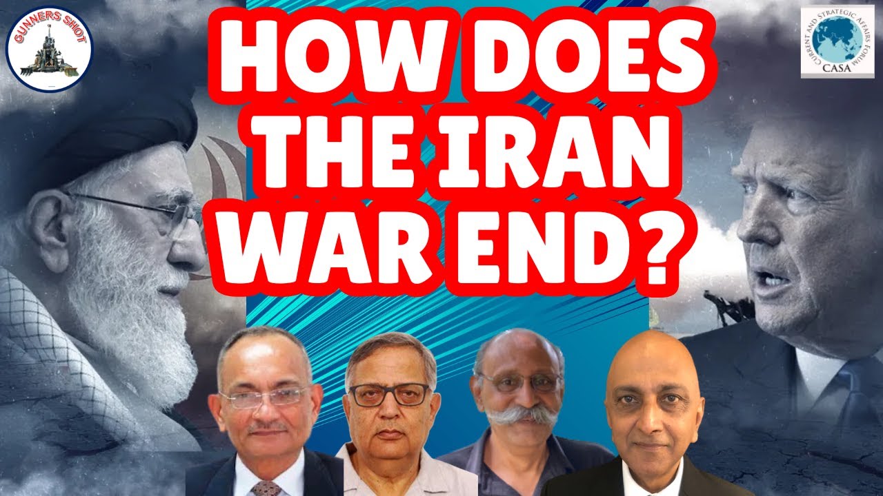 HOW DOES THE IRAN WAR END? / #CASADialogues  #GunnersShot