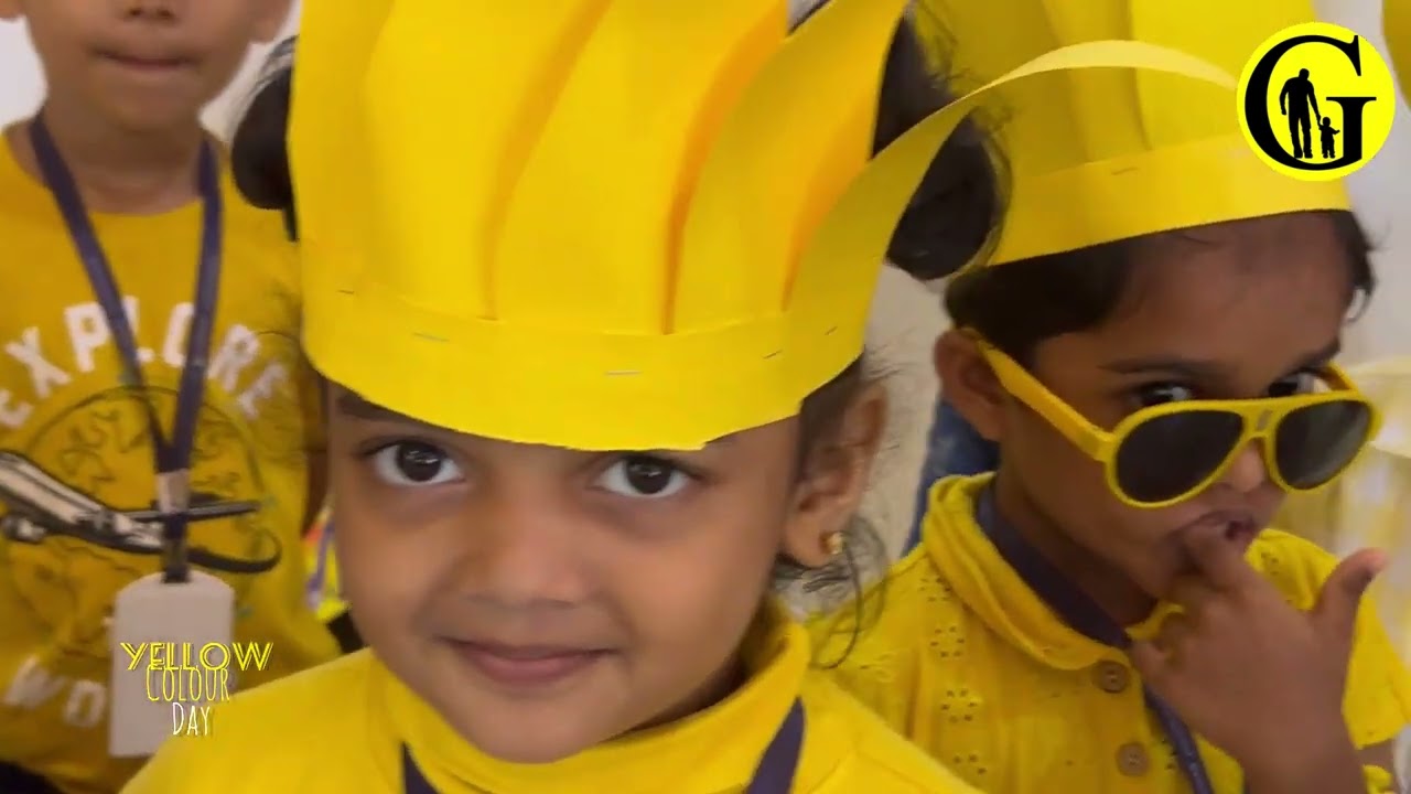 Yellow Colour Day Celebrations at The Guardian English School Kasaragod Kerala