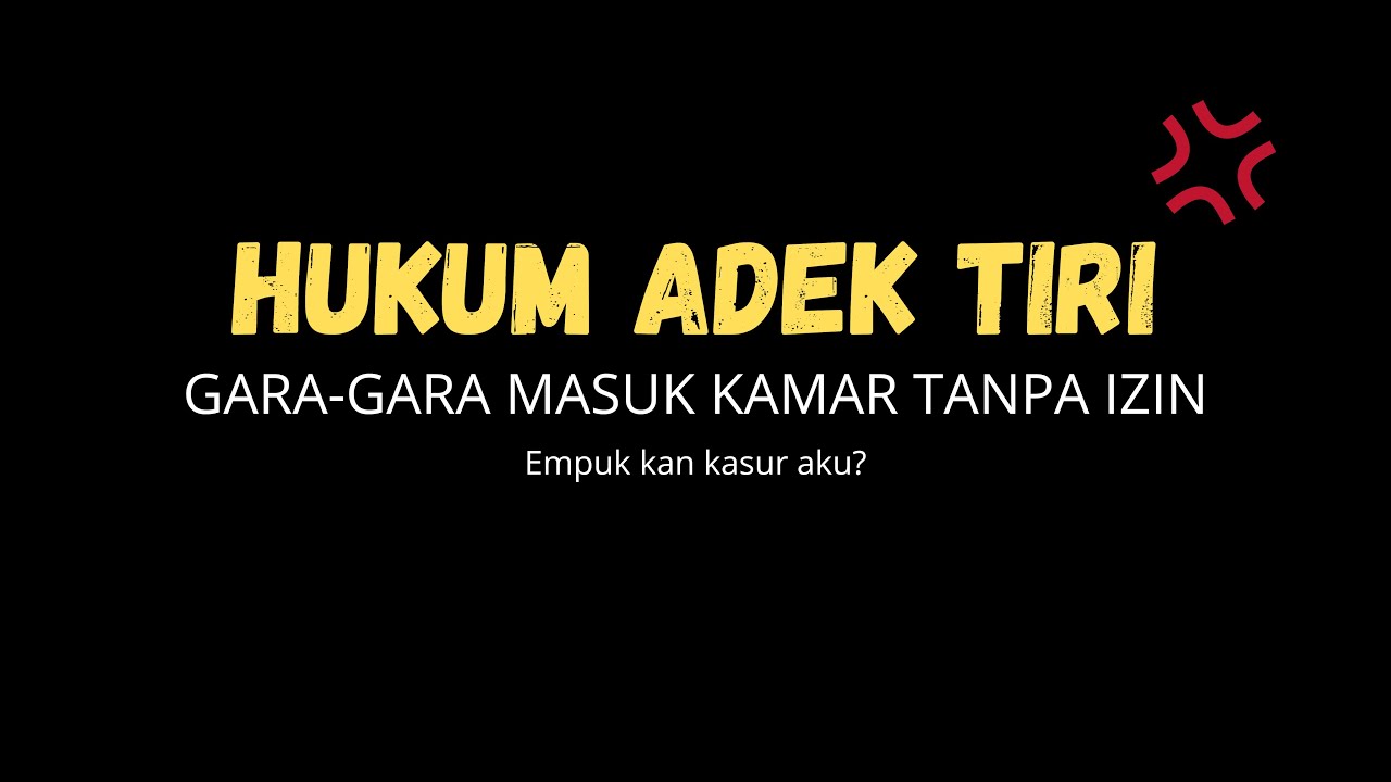 Marahin Dan Hukum Adek TIRI | asmr cowok