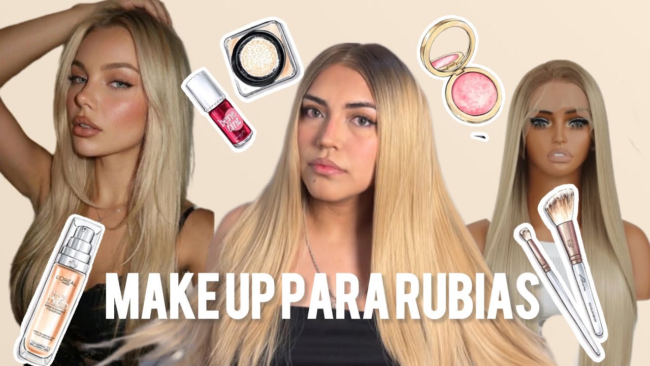 Maquillaje para rubias 