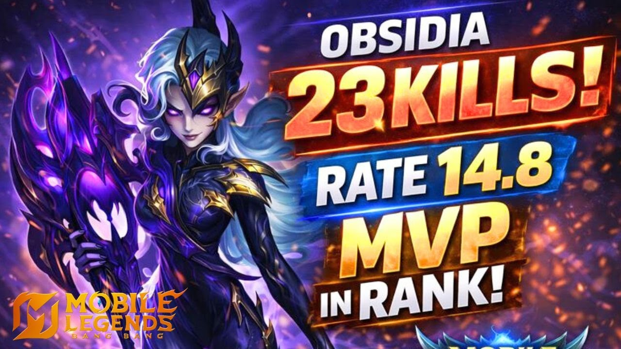 Obisidia Unstoppable! 23 Kills MVP Domination!