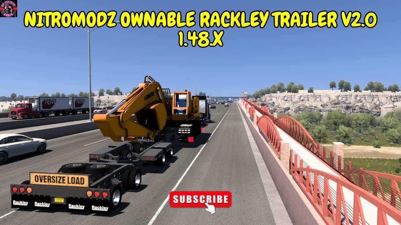 ATS Mods 1.49 - NitroModz Ownable Rackley V2.0 - American Truck Simulator