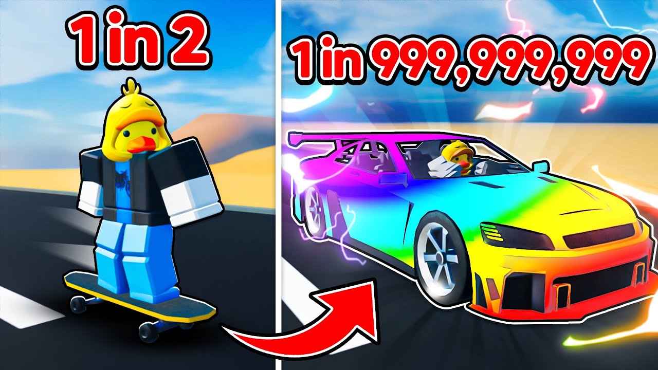 I Upgraded MAX SPEED Car and Drove 9,285,109 Miles in Roblox Car Race RNG