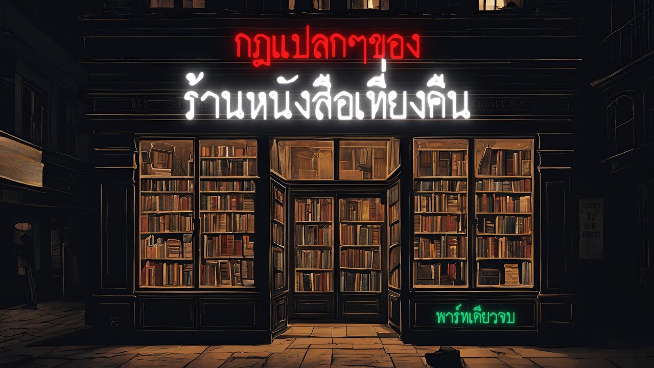 กฎแปลกๆของร้านหนังสือเที่ยงคืน ( พาร์ทเดียวจบ ) - Rules of horror