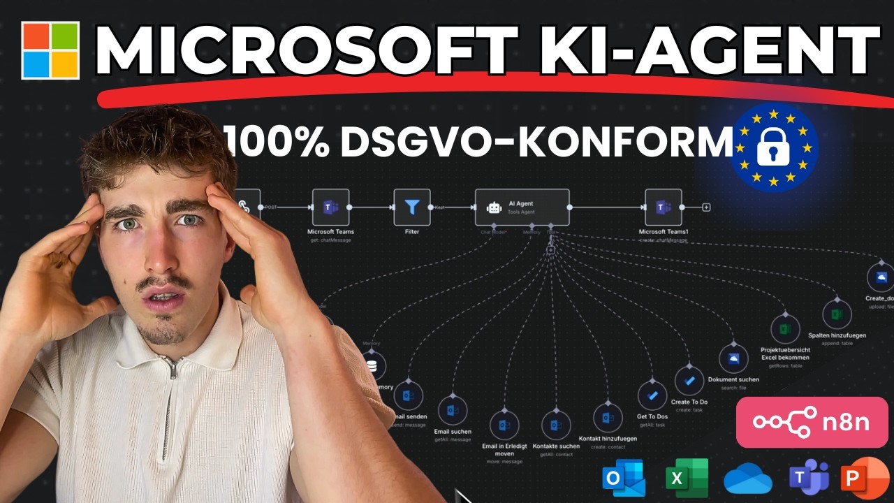 ULTIMATIVEN Microsoft KI-Agenten in 30 Min bauen &ndash; 100 % automatisiert & datenschutzkonform!