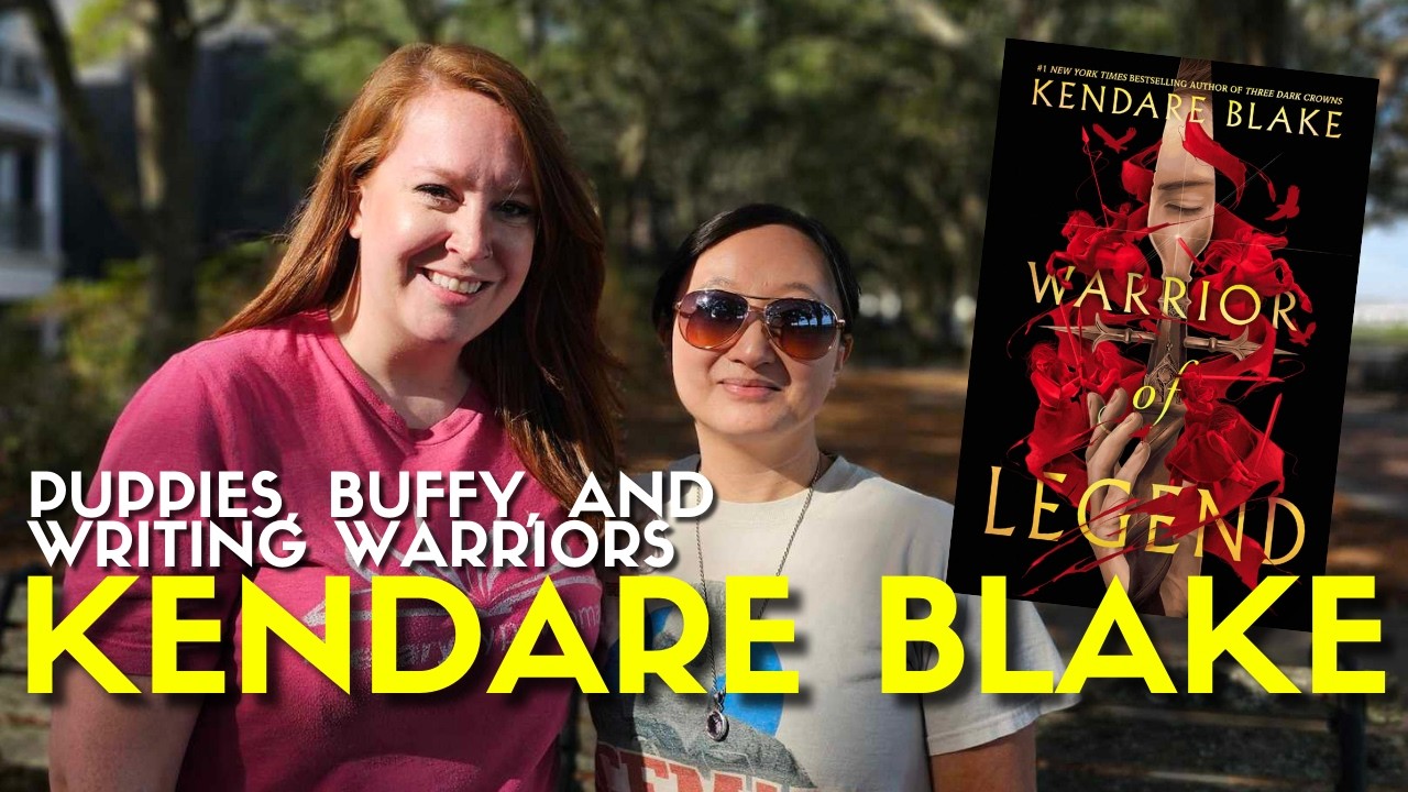 Kendare Blake: puppies, Buffy doodles, & strong female characters | Warrior of Legend [Author Chats]