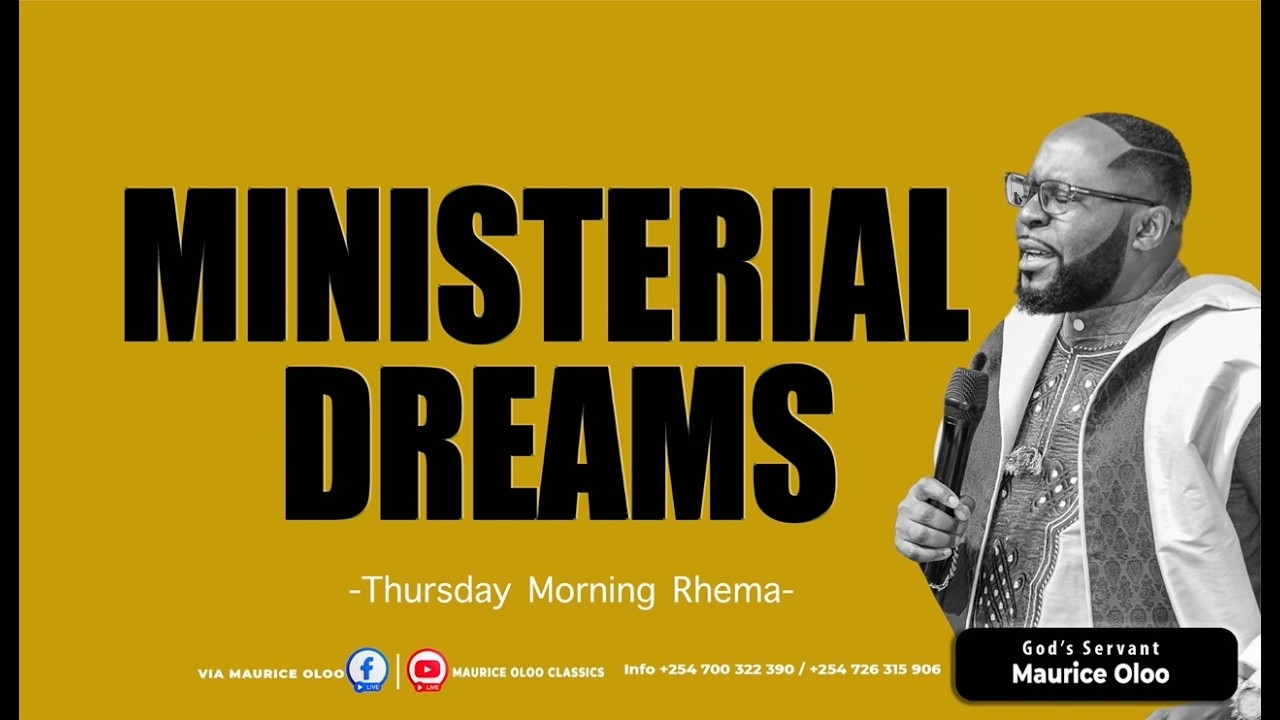 MINISTERIAL DREAMS.