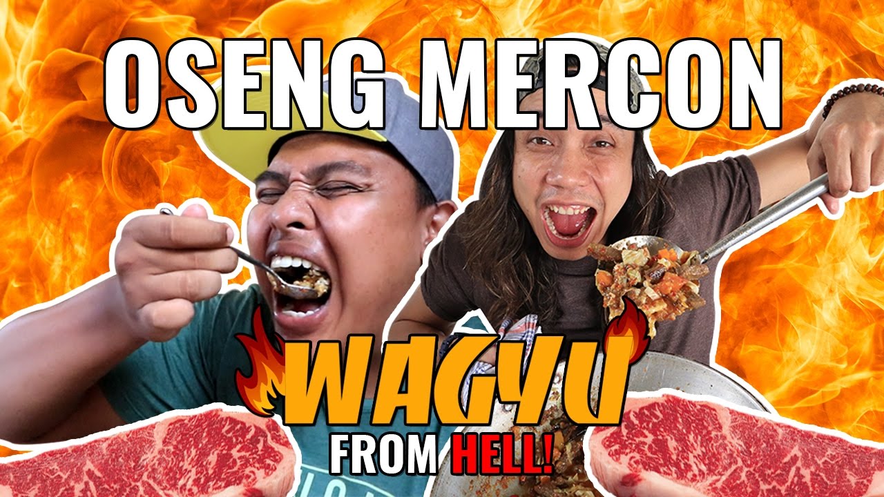 WAGYU OSENG MERCON DARI NERAKA!!! GERRY GIRIANZA ft. BLACK | AYO MAKAN