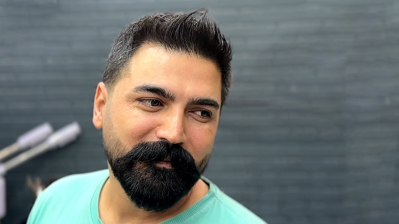 Best Long Hair Cut Barber Demonstration
