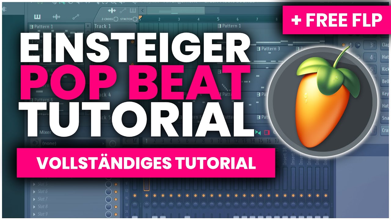 EINSTEIGER POP BEAT FL STUDIO (VOLLSTÄNDIGER BEAT) + FREE FLP/SOUNDS