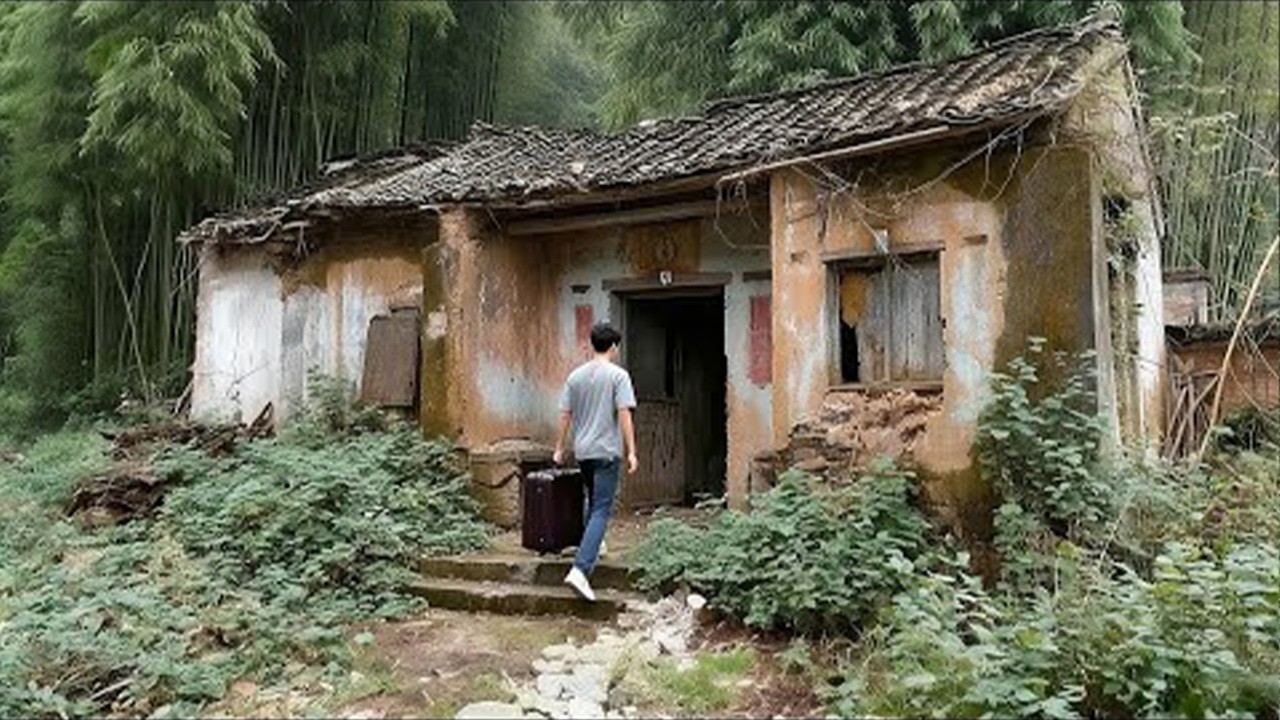 Divorcing His Bad Wife, Man Renovating a Dilapidated House and Lives With His Dog | Start to Finish