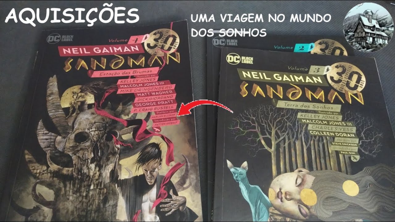 AQUISIÇÕES - O UNIVERSO DOS SONHOS DE SANDMAN - VOLUME 4 - COMEMORAÇÃO 30 ANOS