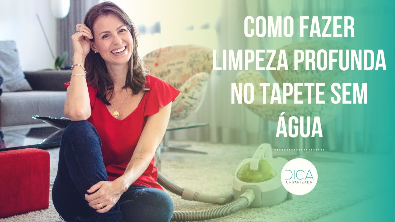 COMO FAZER LIMPEZA PROFUNDA NO TAPETE SEM ÁGUA