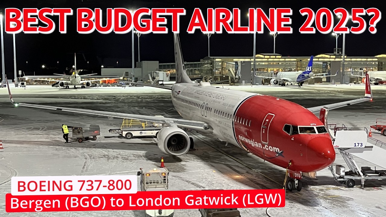 Are Norwegian Still Europe's Best Budget Airline? Boeing 737-800 | Bergen to London Gatwick
