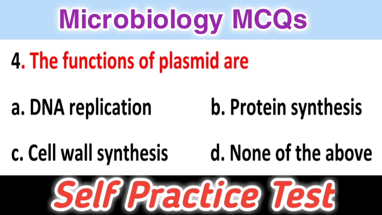 microbiology mcq || microbiology mcq questions answers || practice set