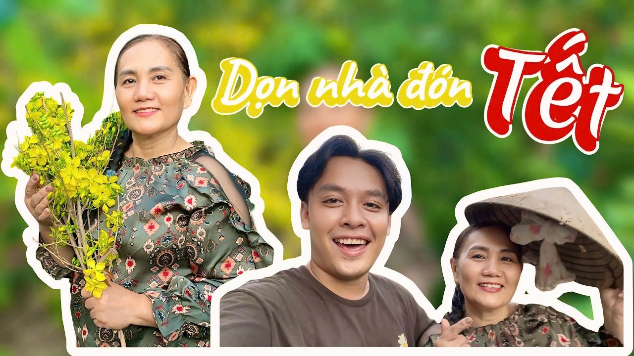 [TẾT CÙNG MẸ]  THÀNH TUẤN thăm Vườn cây trái SUM SUÊ  của MẸ ngày cuối năm 