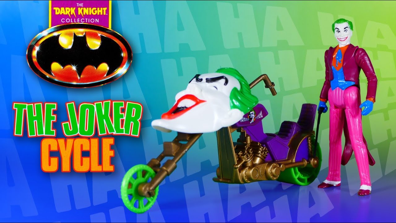 Kenner Dark Knight Collection Sky Escape Joker & The Joker Cycle Unboxing