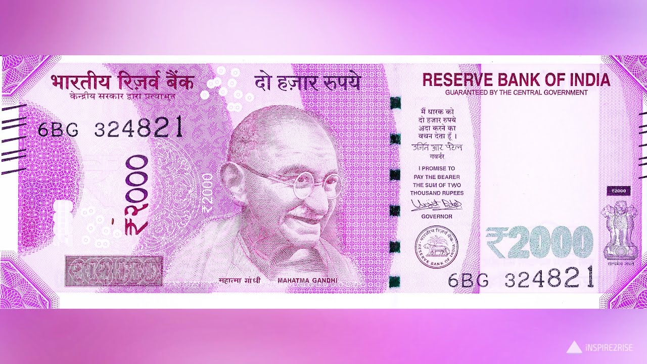 Everything about the new 2000 Rupees Note