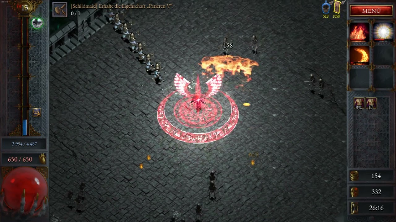 Halls of Torment (Setting: Deutsch) (nur Gameplay, kein Kommentar)