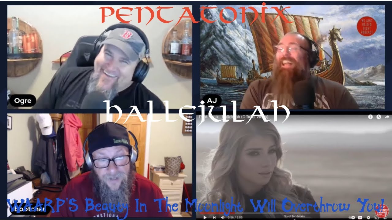 Реакция WARRP на Pentatonix... Аллилуйя