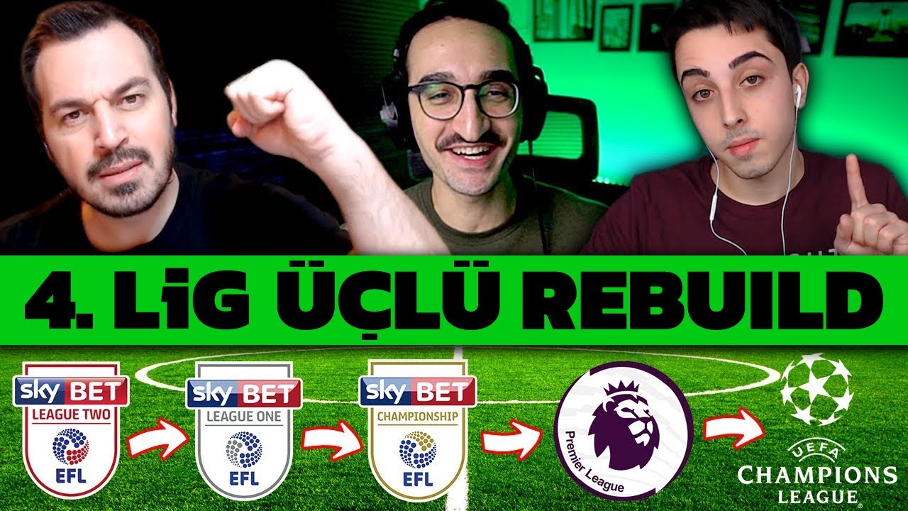 ÜÇLÜ REBUILD // 4. LİG'DE FARKLI SÜPER FORMAT!!