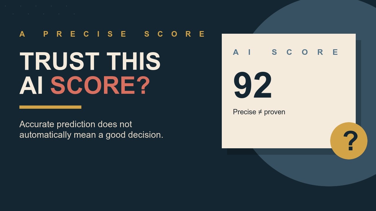 I Read &ldquo;AI Snake Oil&rdquo;&mdash;Why Accurate AI Can Still Make Bad Decisions