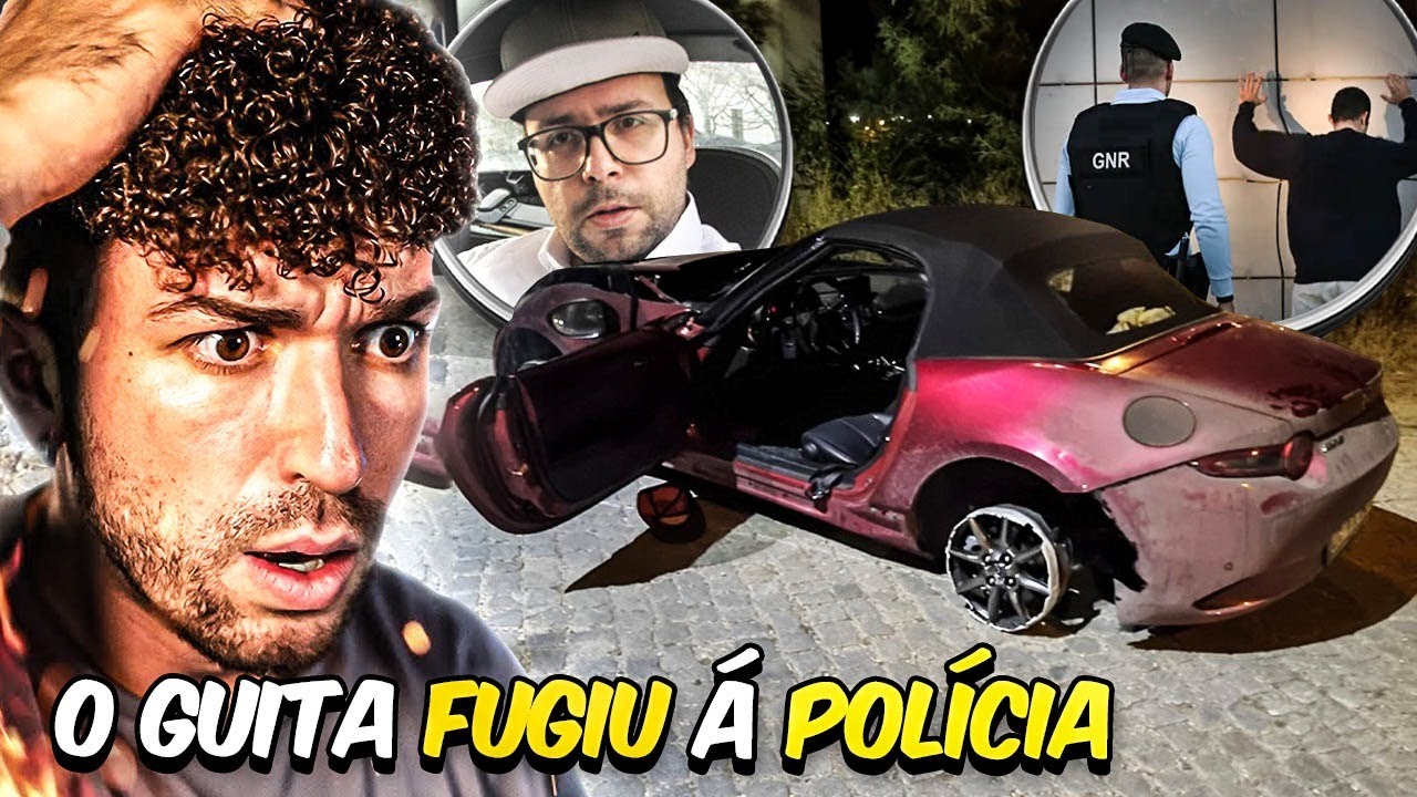 JAMIEDRAKE REAGE A GUITA PIMPOLHO A FUGIR Á POLÍCIA