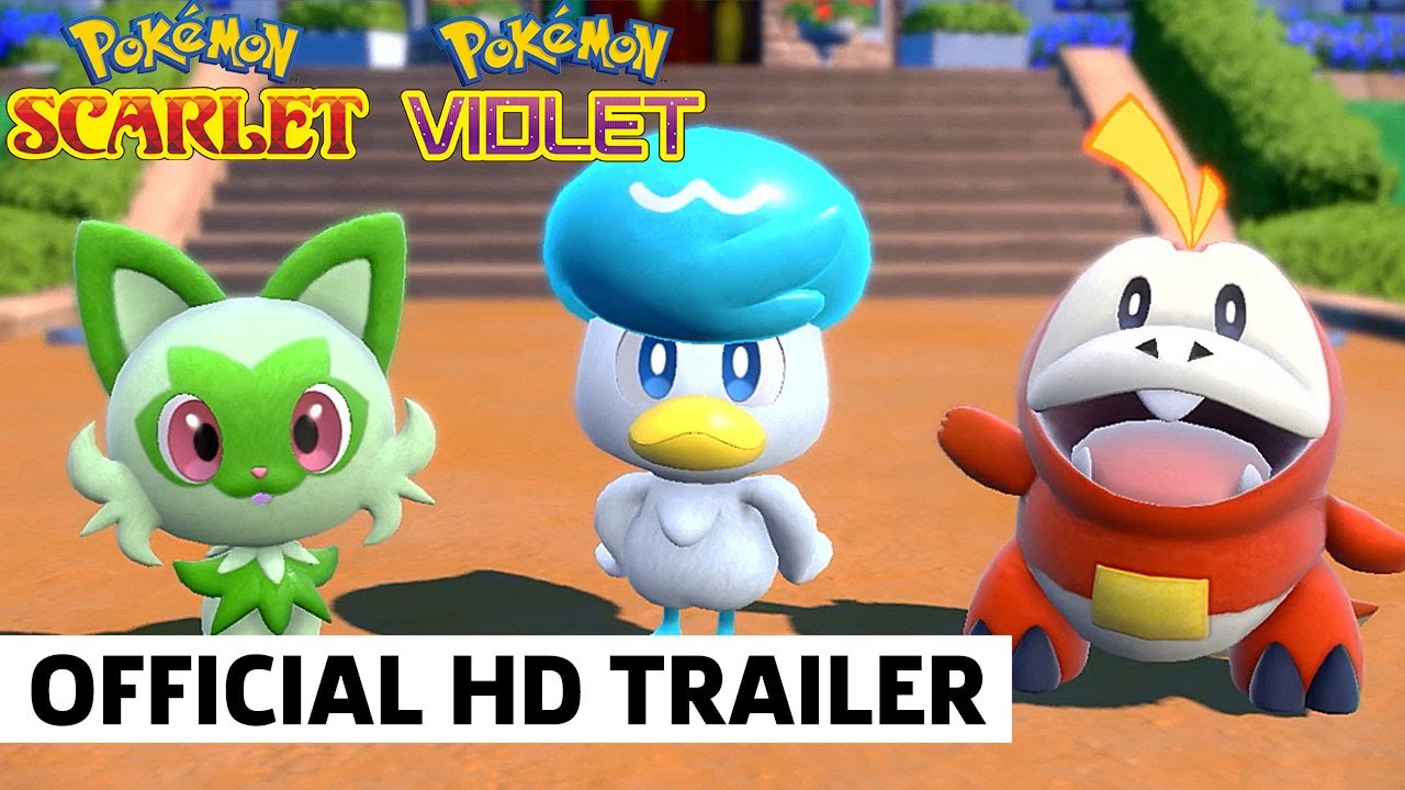 Pok&eacute;mon Scarlet and Pok&eacute;mon Violet | Official Second Trailer