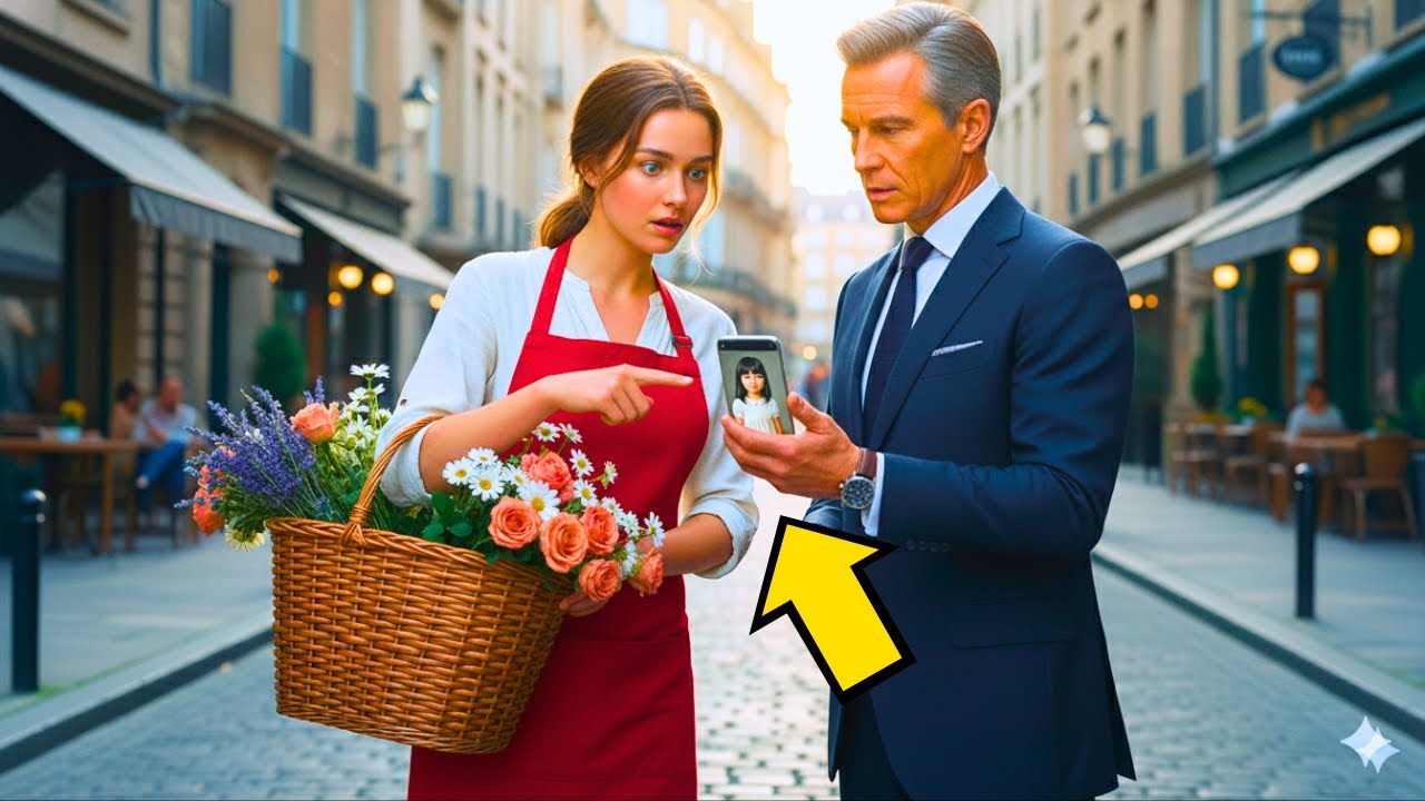 LA JEUNE VENDEUSE EST RESTÉE FIGÉE EN VOYANT SA PHOTO D’ENFANCE SUR LE TÉLÉPHONE DU MILLIONNAIRE...