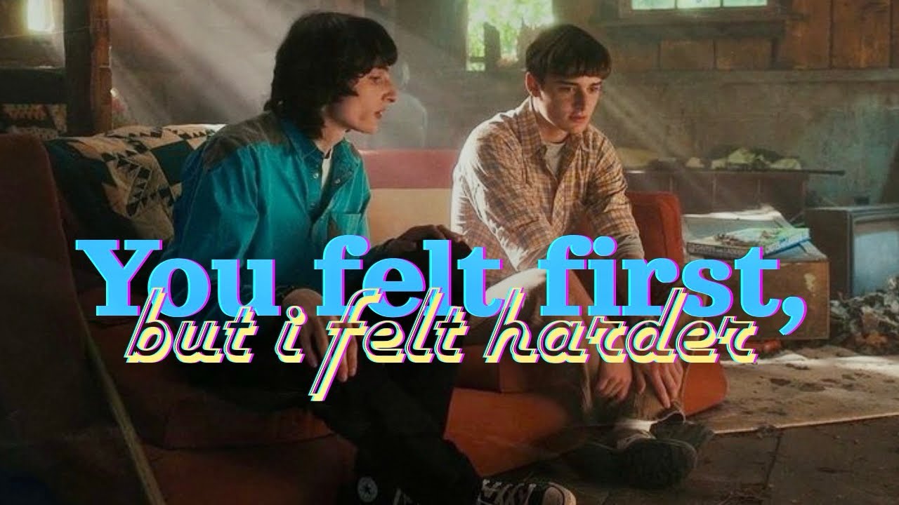 Mike and Will - You felt first, but I felt harder