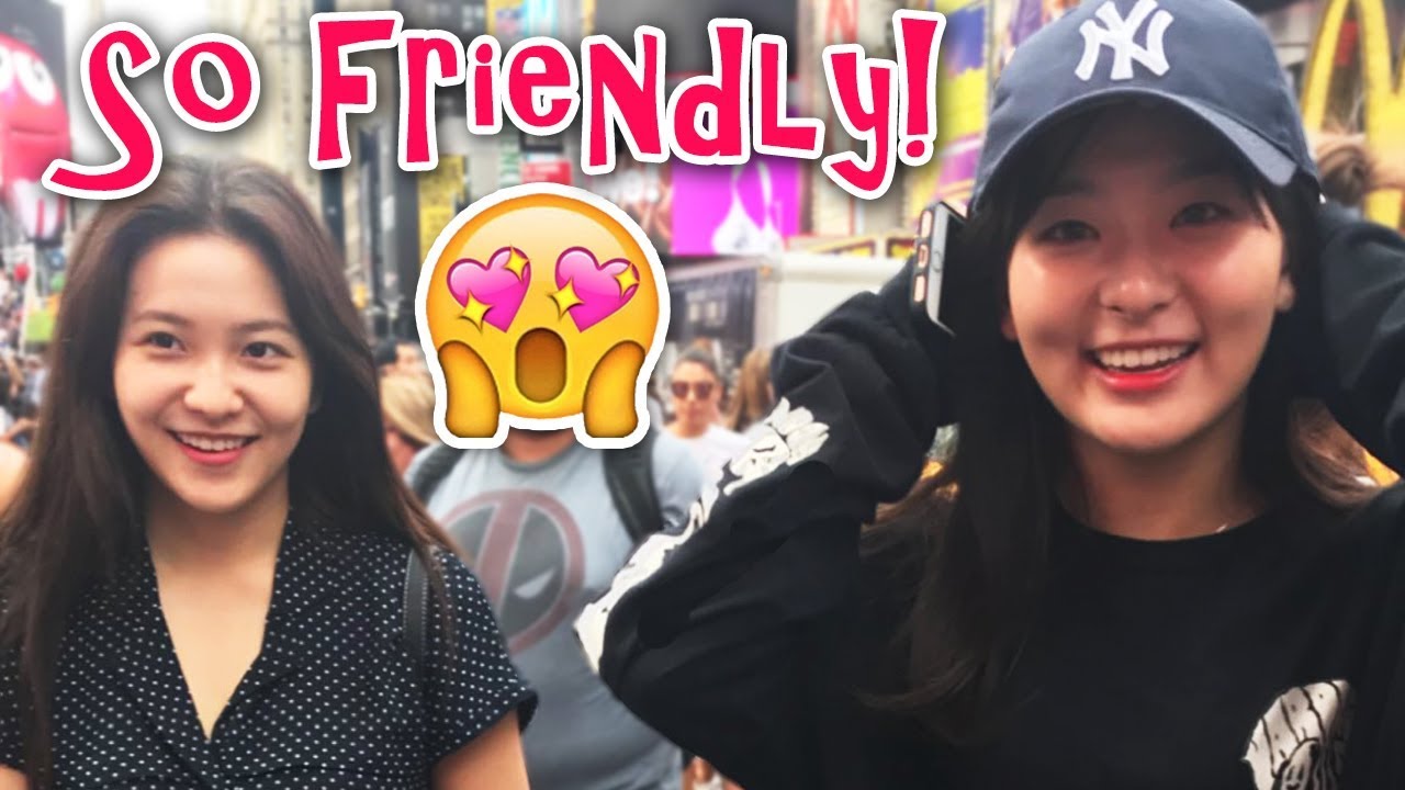 Cute RED VELVET being a Tourist at Times Square in New York | 레드벨벳 KCON 2018