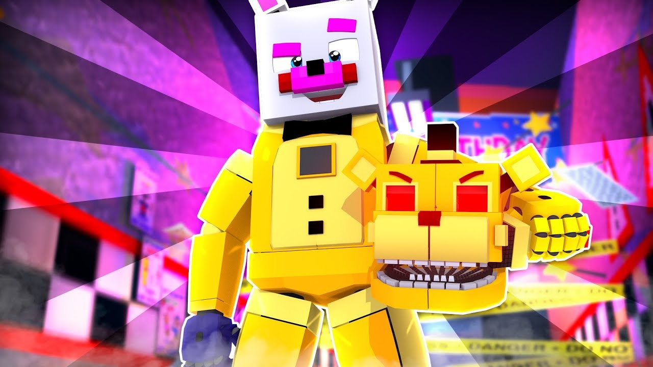 Фантайм Фредди становится Золотым Фредди?! | Minecraft FNAF Roleplay