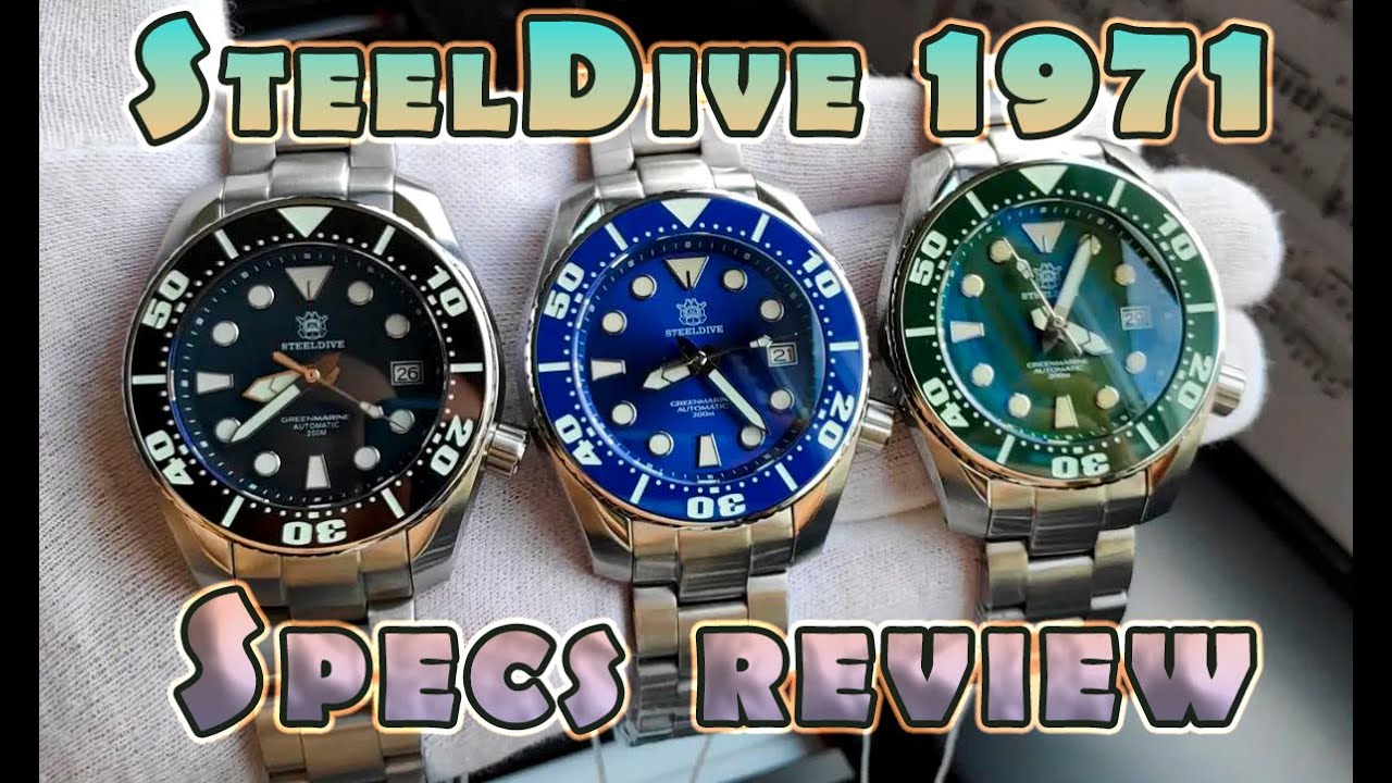 SteelDive 1971 Sumo | Short review | Color comparison