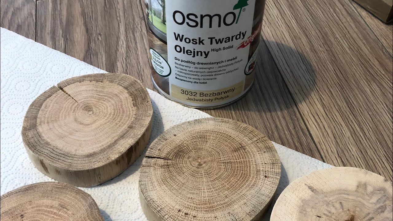 Woskowanie - wosk twardy olejny Osmo
