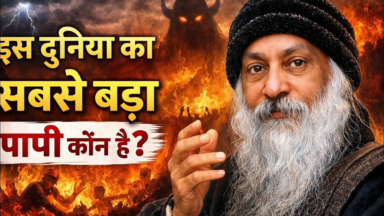 “इस दुनिया का सबसे बड़ा पापी कौन है?” | Osho Hindi Speech #osho #oshothoughts 